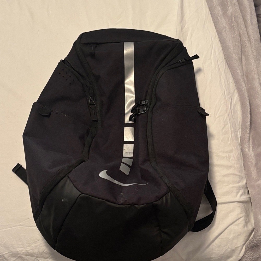 Nike Black and Silver Men's Backpack